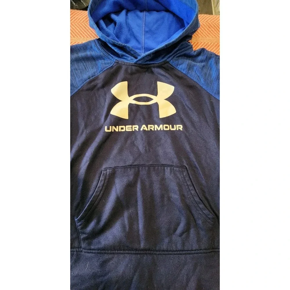 Boys Under Armour Nike Lot Hoodie Pullover Shirt Top Boys Size 6‎